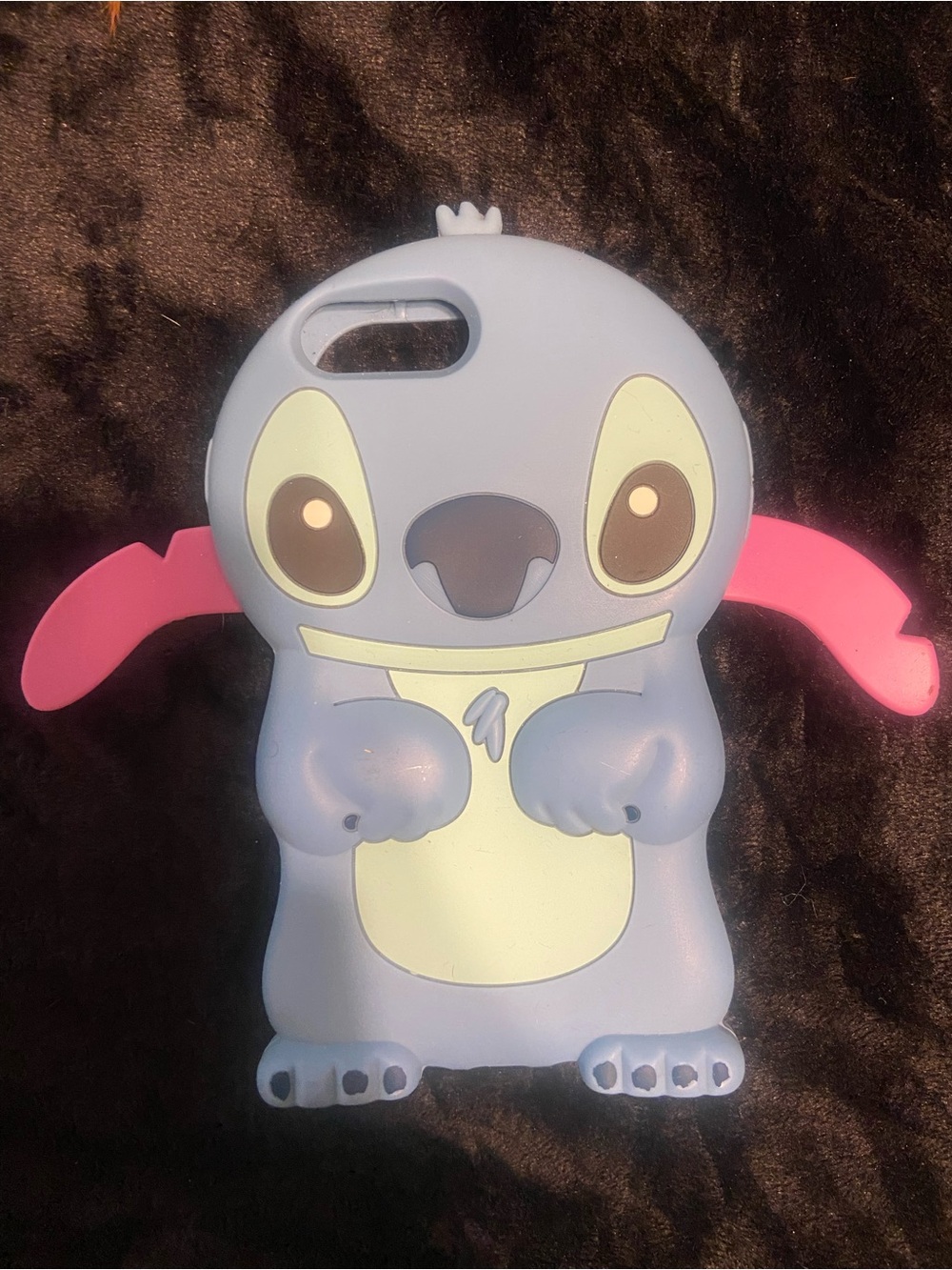 Cute STITCH iPhone 7 Case with Pink Ears